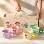 Disney Toy Story Virnastatav keraamiline kruus Kingituskomplekt 4 x 330ml Mugs