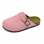 Moodsad Klassikalised Korgist Klapid Sandaalid Naistele Pehme Tald Suede Sandaalid Toetusega Kaarele Trendikad Rannaklapid Kodu Naiste Mules 35 roosa
