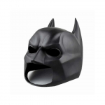 Batman T&auml;ismask kapuutsiga The Dark Knight Rises Latekskiiver T&auml;iskasvanute Cosplay Rekvisiit J