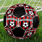 FC Spartak Trnava Jalgpall Suurus 5 V&auml;rviline Masin&otilde;mmeldud PVC V&otilde;istluseks Valmis Vastupidav K&otilde;rge H&uuml;ppega white