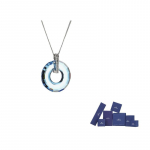Swarovski metallkaelakeed naistele h&otilde;bedased F-Original brand box