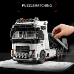 2026 Mega Tow Pro Tugev Flatbed Tow Truck ehitusklotsid| Hariduslik ehitusm&auml;nguasi S&uuml;nnip&auml;evakingitus Klotsm&auml;nguasi Kokkupanek T