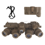 Taktikaline kiiver GPNVG 18 &ouml;&ouml;n&auml;gemisprillid NVG DUMMY mudel Termilise liituse versioon Airsoft kiivri kaunistused Tarvikud Rekvisiidid