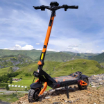 EU KuKirin G3 PRO Elektriroller 2400W 52V 23.4AH Kahe mootoriga Maksimaalne kiirus 65KM/H S&otilde;iduulatus 80KM 10'' Maastiku pneumaatilised rehvid