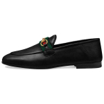 GUCCI slip-on mokassiinid Webiga Must nahk 631619 CQXM0 1060 34
