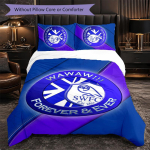 Sheffield Wednesday Teemaline Voodipesu 3-osaline Tekikoti Komplekt Dekoratiivne Voodipesu Teismeliste Toa Kodu Kaunistamiseks 200cm*200cm