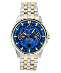 Citizen Calendrier Kuufa Kaksitooniline Roostevaba Teras Sinine sihver Eco-Drive BU0054-52L 100M Meeste k&auml;ekell sinine