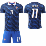 Prantsusmaa 2026-27 Maailmameistriv&otilde;istluste kodus&auml;rk Dembele 7 Olise 11 Mbappe 10 F&auml;nnitr&uuml;kk T&auml;iskasvanud Mehed #XS