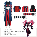 Hazbin Hotel Sametine Cosplay Kost&uuml;&uuml;m, Teisene Anime Halloweeni Lavastus Kost&uuml;&uuml;m S black