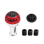 Autotarvikud 1 tk Alumiinium 1/6 kiirust S&uuml;nnip&auml;evaks VW GTI Jetta Golf Universaalne k&auml;igukangi nupp Auto k&auml;igukangi hoob M/T