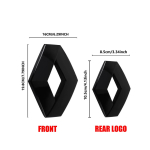 3D ABS Rinnam&auml;rk Auto Esiv&otilde;re Kapoti Embleem Pagasiruum Tagumine BDFHNJ4 Logo Kleebis Kaunistus Renault Clio Kadjar Koleos Megane Espace Scenic