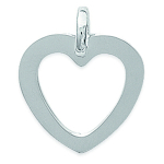 Les Tr&eacute;sors De Lily [D4594] - h&otilde;bedane ripats  Love  - ​​18x18 mm h&otilde;be