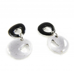 NOA [H1905] - Boucles Cr&eacute;ateur 'Coloriage'  gris hall