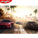 5D DIY Teemantmaaling T&auml;is&uuml;mmargune p&auml;evalilled Teemanttikandid M&uuml;&uuml;gikomplekt Rhinestones Mosaiic Garden Decor 20X30CM