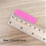 STZ 100 tk Mini k&uuml;&uuml;neviilid Kahepoolne &uuml;hekordselt kasutatav k&uuml;&uuml;nenaha eemaldaja 180/240 Grit kunstk&uuml;&uuml;nte liivapaberist k&uuml;&uuml;negeeli manik&uuml;&uuml;r #858 100PCS