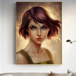 DINGPU DIY 5D Teemantmaal Teemanttikandid K&auml;sitsi valmistatud Kunst Ristpistes Mosaiik T&auml;is &uuml;mmargune Rhinestones Kodukaunistuse kingitus 20X30CM