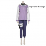 Scione Anime multifilm Shippuuden Hinata Hyuga 2. p&otilde;lvkonna t&auml;ielik kombineeritud komplekt Cosplay kost&uuml;&uuml;midega spordir&otilde;ivad S