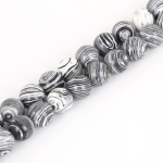 Looduslik lahtine kivi kollane sinine v&auml;rvilised malahhiidist &uuml;mmargused helmed 10 mm ehete valmistamiseks 15'' kiud 10mm 38pcs