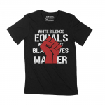 ULTRABASIC meeste T-s&auml;rk must Lives Matte Silence is Violence BLM Tee XS must