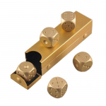 Alumiiniumisulamist t&auml;ringud 16 mm kuuepoolsed m&auml;ngut&auml;ringud baaripubiklubi jaoks peolauam&auml;ngutarvikud v&auml;ikesed kaunistused