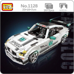 S&otilde;idukimudel LOZ 1128 Moodne spordiv&otilde;istlusauto 1:18 mastaabis 3D isetegemine 1672 tk miniplokid klotsid ehitusm&auml;nguasi ilma kastita