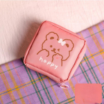 V&auml;ike kosmeetikakott T&uuml;drukutele huulepulgakott Naiste meigikorraldaja kott Kosmeetik meigikott H&uuml;gieenipadjad Kotid Tualetttarvete Ilukohver roosa