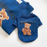 Lemmikloomade kevad- ja s&uuml;giskampsun Teddy kutsika koerte riided Bichon Cat Pomeranian Yorkshire &scaron;nautser V&auml;ikese kutsika lemmiklooma riided M