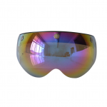 Mootorratta UV-vastane kriimustusvastane kiivrid, objektiiv Retromoodne visiir tuulekaitsega objektiiv universaalne jaoks mitmev&auml;rviline