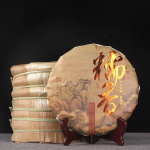 357 g Laagerdatud Yunnan Puer tee kleepuva riisi aroomiga keedetud Pu'er tee Pu-Erh teekook 357g