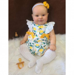 60 CM 3D Paint Skin Silikoonist Reborn Baby Doll M&auml;nguasi veresoontega Art Bebe Elutruu k&auml;sitsi valmistatud v&auml;ikelapse s&uuml;nnip&auml;evam&auml;nguasi Finished doll