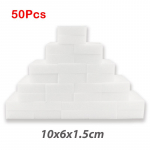 50-100 tk/partii Melamiink&auml;sna puhastusvahend Magic Sponge Eraser Korduvkasutatavad puhastusk&auml;snad n&otilde;ude k&ouml;&ouml;gile vannitoapuhastusvahend 100X60X15MM 50Pcs