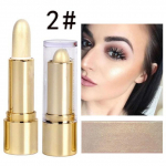 3D-n&auml;gu kirgastav highlighter Stick Cosmetics N&auml;okontuurimine Glitter Highlighter Stick peitepulk meigit&ouml;&ouml;riist 2#
