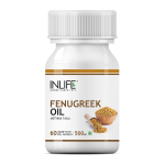 Fenugreek &otilde;li (60 kapslit, 500 mg), Fenugreek &otilde;li, INLIFE