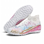 Noorte T&auml;iskasvanute uue kvaliteediga p&otilde;rutusamortisatsiooniga libisemis- ja kulumiskindlad k&otilde;rge &uuml;laosaga l&uuml;hikese naelaga v&auml;lisjalgpalli- ja spordijalatsid 47