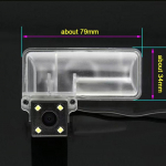 SUBARU Impreza luukp&auml;ra GH GR 2007 - 2011 jaoks Toyota GT FT 86 GT86 FT86 s&otilde;iduki tagurduskaamera autokaamera