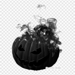 Halloweeni Psd Jack O' Lantern Halloweeni triikimisega pealekantav soojus&uuml;lekandetr&uuml;kk vin&uuml;&uuml;lplaastrid kleebis riietele DIY aplikatsioonid pestavad plaastrid