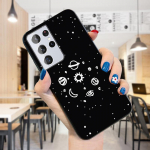 Planet Trajectory Golf Astronaut Moon Bottle Universe Pattern Pattern Case Redmi 10