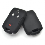 GMC Canyon Sierra Yukon jaoks Chevrolet Silverado Colorado Tahoe Suburbani silikoonist kaugjuhtimispuldi v&otilde;tme&uuml;mbrise puldiga kaanehoidja