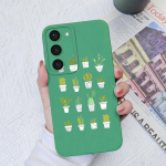 Telefoni&uuml;mbrised Samsung Galaxy S20 S21 S22 S23 Pro Ultra S 20 21 22 23 Fashion Butterfly Flower kaitsev vedel kandiline kaitseraua Samsung Fundas jaoks Samsung S22+