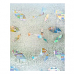 Aknakile elektrostaatiline UV-kiirgust blokeeriv PVC v&auml;hendab t&uuml;&uuml;tut pimestamist magamistoa aknavin&uuml;&uuml;list 30cm