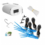 Aia automaatse kastmispumba kontroller Lilletaime isekastmine Aia ajastuse tilgakastmise komplekt 8-head