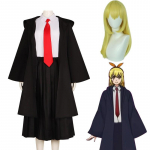Anime MASHLE Cosplay Mash Lemon Varita Abel Lance Naised Mehed Mashle Magic and Muscles Parukas Mantel mantel Vormi &uuml;likond L-(Costume+Wig)