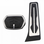 BMW X1 F48 2016- 2022 2021 X2 F39 2018 - 2021 AT pedaali kate ( LHD ) Roostevabast terasest autopedaalid, gaasipedaalid, gaasipidurid AT