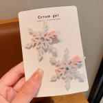 Sweet Cue Printsess Juukseklambrid Lumehelbeke Armsad T&uuml;drukud Juuksen&otilde;elad Laste Peakatted Juukseklambrid Juukseklambrid Barrettes Juukseaksessuaarid