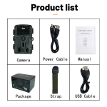 Pr4000 Wifi jahikaamera Bluetooth 1080p 32mp infrapuna &ouml;&ouml;n&auml;gemine Ip66 veekindel 2,0 tolli LCDd Wildlife Scouting Trail Po Single PR4000wifi