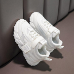 Laste v&otilde;rkjalatsid hingavad kevadised t&uuml;drukute tossud Fashion Daddy Kingad 26 valge