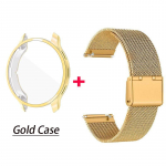 Metallist rihm Garmin Venu 3 3S 2S nutikella k&auml;ev&otilde;ru + &uuml;mbris Garmin Vivoactive 4 4s randmepaela jaoks Garmin Venu 2 Plus kaane jaoks Garmin Venu 2s