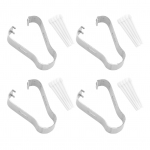 Pliiatsiotsikute vahetus &Uuml;litundlik puutepliiatsi otsikud Tahvelarvuti pliiatsiotsikud S6 S7 S7+ jaoks jaoks White