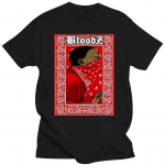 2023 Blood Gang T-s&auml;rk Bloodz Top Gang Gangsta Gangster America Red Bloods 2XL