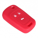 P&ouml;&ouml;ratav silikoonist auto v&otilde;tmekaane korpus Chevrolet Cruze AVEO SAIL TRAX MALIBU CAPTIVA 3 nupuga Silicone Key Cover hall